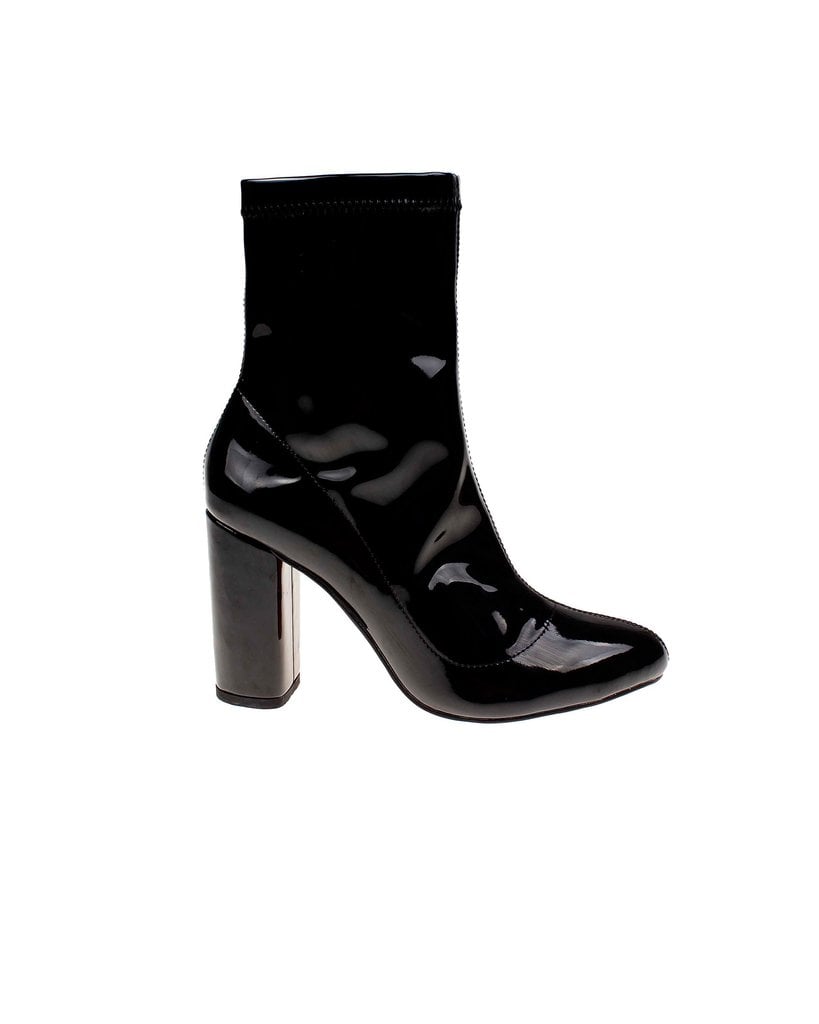corrine patent leather bootie