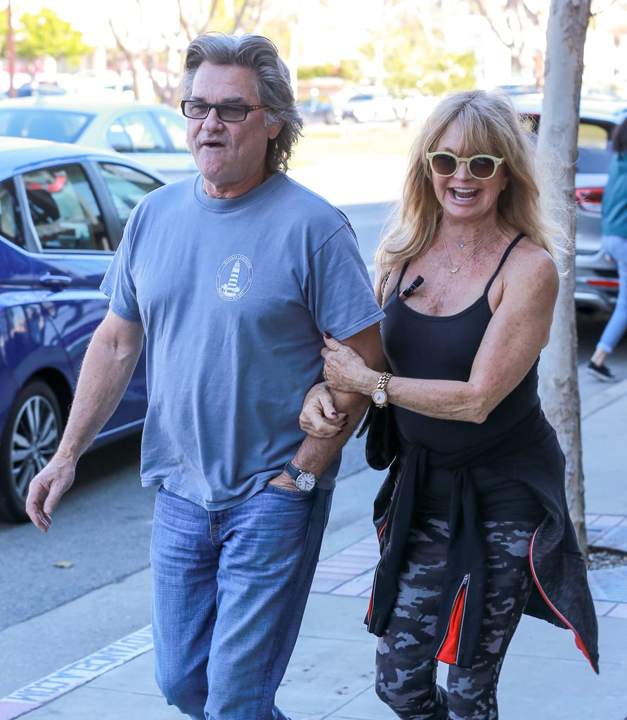 Goldie Hawn and Kurt Russell Out With Kate Hudson Nov. 2016