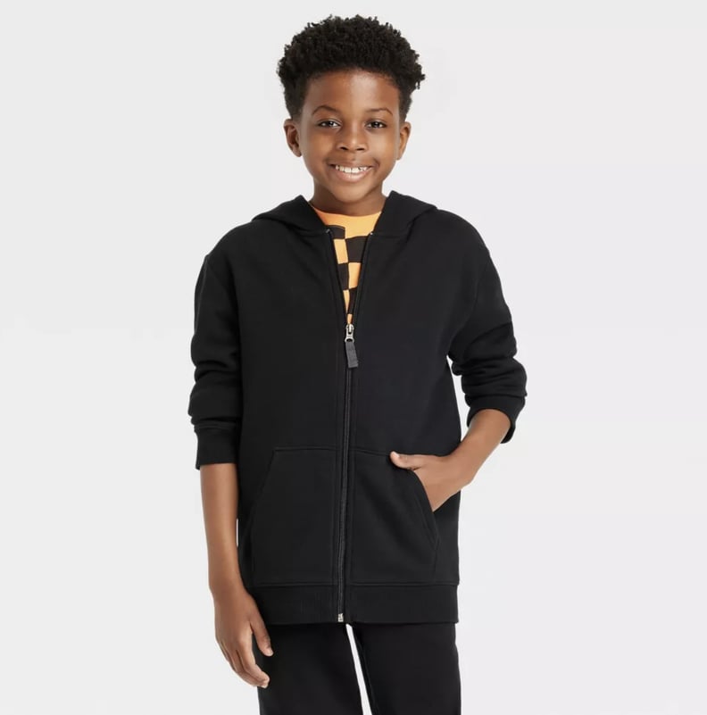 Best Cyber Monday Kids' Apparel Deals at Target: Cat & Jack Boys' Fleece Zip-Up Hoodie