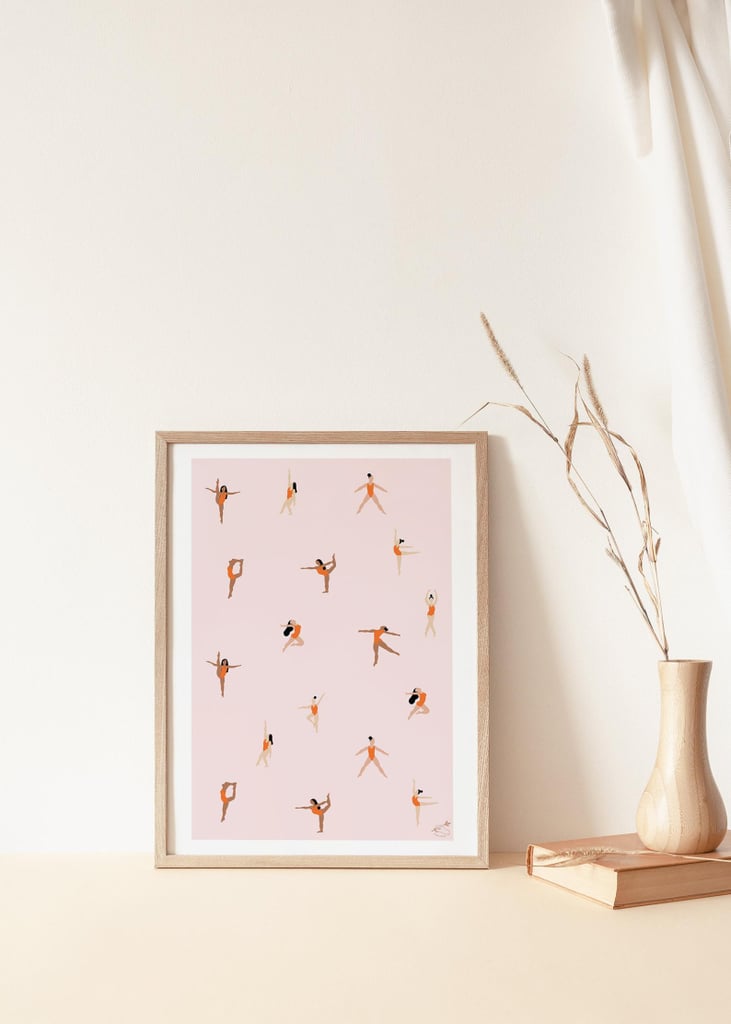 For a Kids' Room: Emma Make Studio Dancers Giclee Print