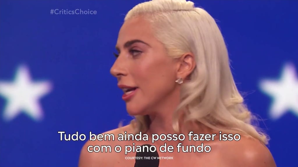 GLENN CLOSE E LADY GAGA EMPATAM NO CRITICS' CHOICE AWARDS | #CRITICSTNT
