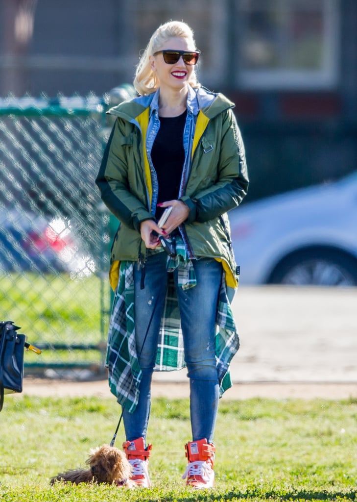 Gwen Stefani Out in LA February 2016