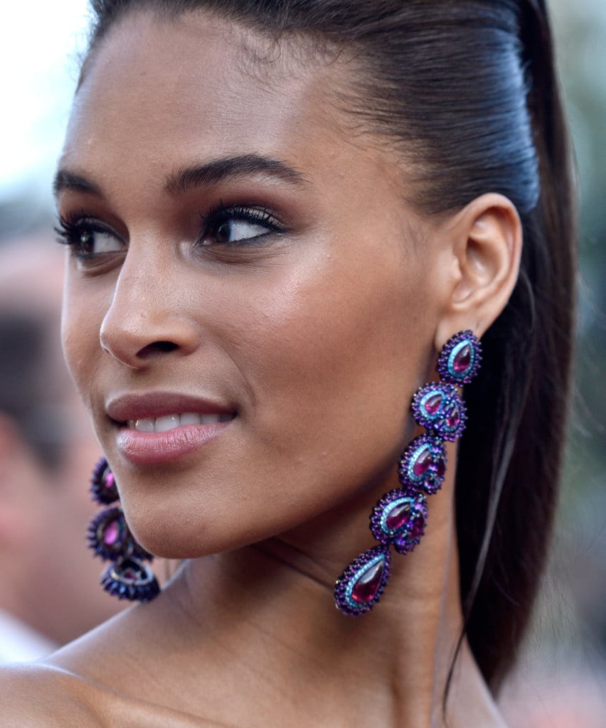 Cindy Bruna's Stunning Chopard Drop Earrings Made a Statement