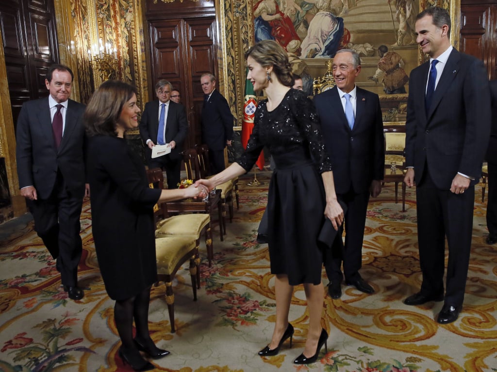 Queen Letizia's Updo March 2016