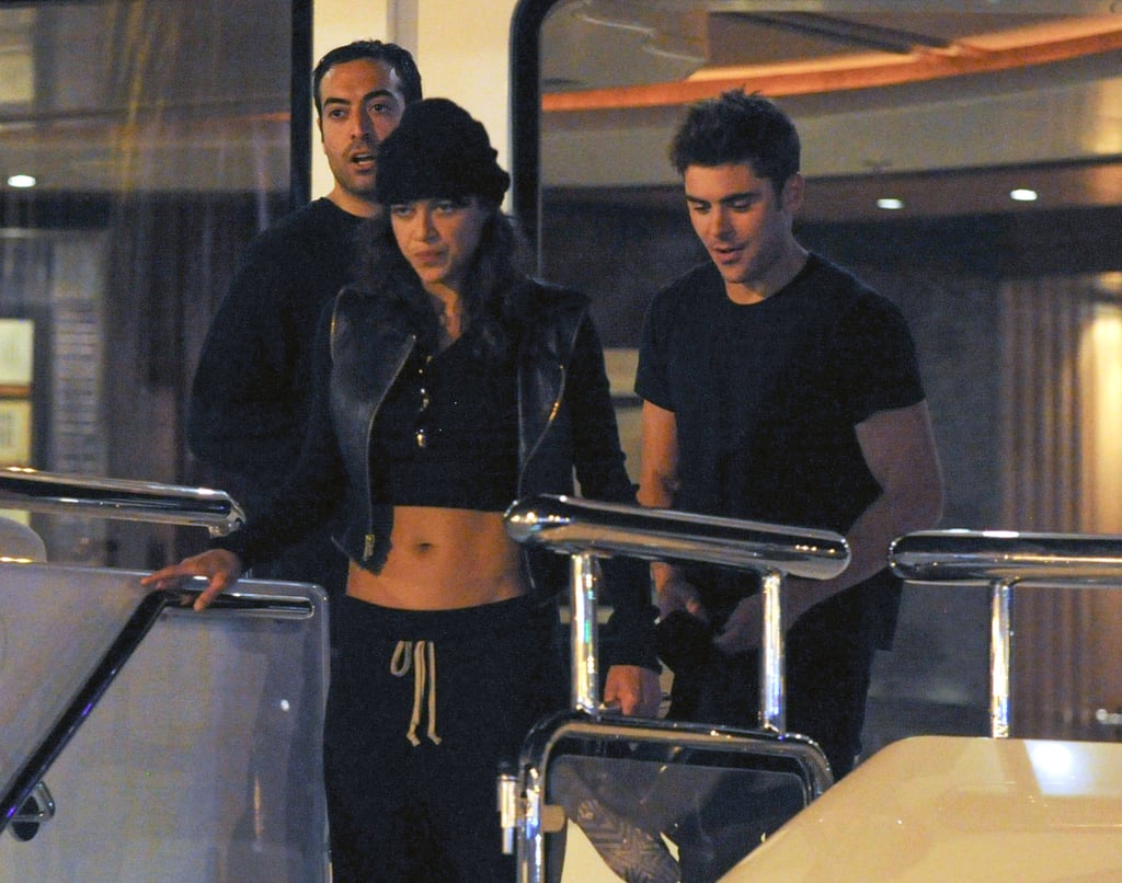 Michelle Rodriguez and Zac Efron Back Together in Spain