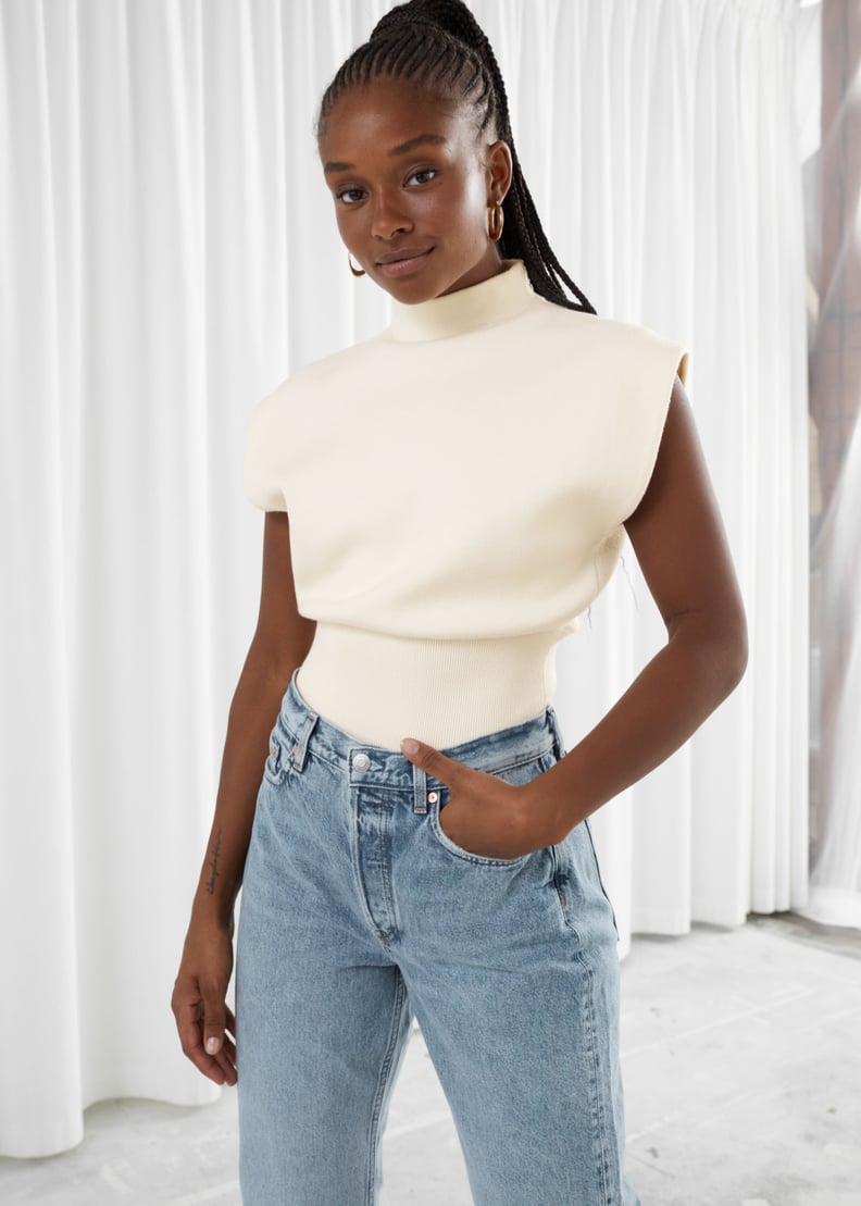 Sculptural Knit Top