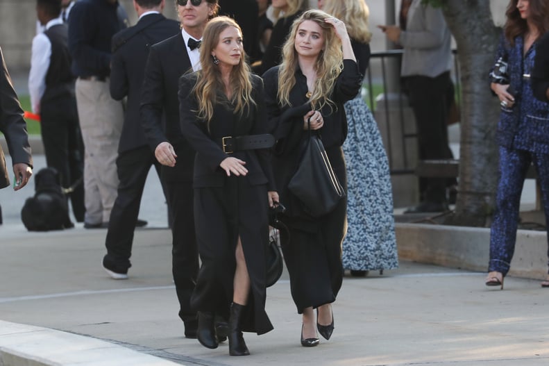 NEW YORK, NY - JUNE 04:  Mary-Kate Olsen and Ashley Olsen arrive for the 2018 CFDA Fashion Awards at Brooklyn Museum on June 4, 2018 in New York City.  (Photo by Rob Kim/GC Images)