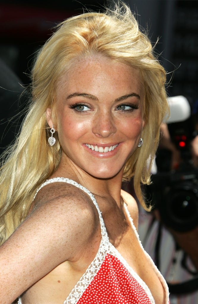 Lindsay Lohan With Blond Hair