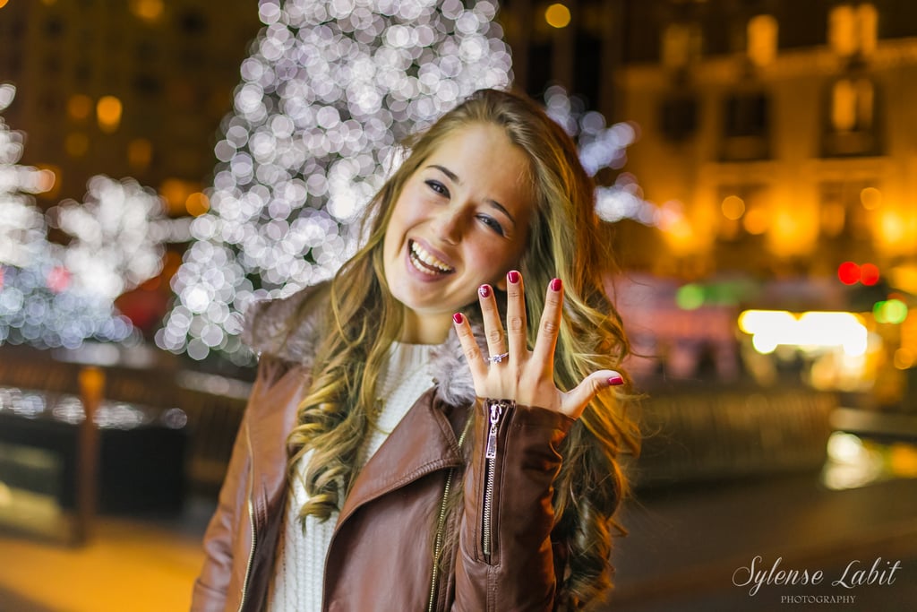 Christmas Engagement Photos in New York