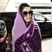 Cardi B Purple Blanket