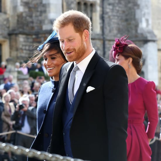 Meghan Markle and Kate Middleton at Eugenie's Wedding Video