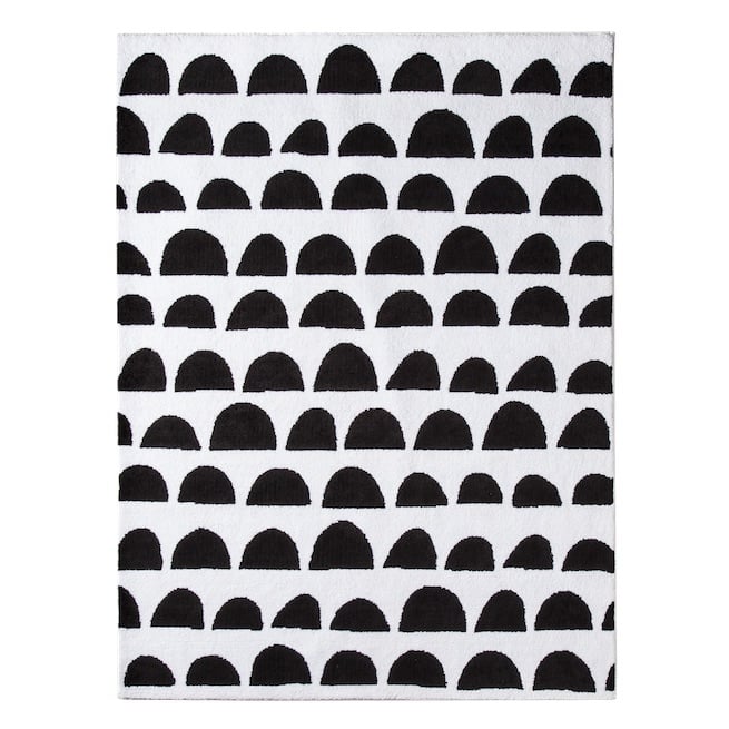 Micro Polyester Rug Scallop ($60)
