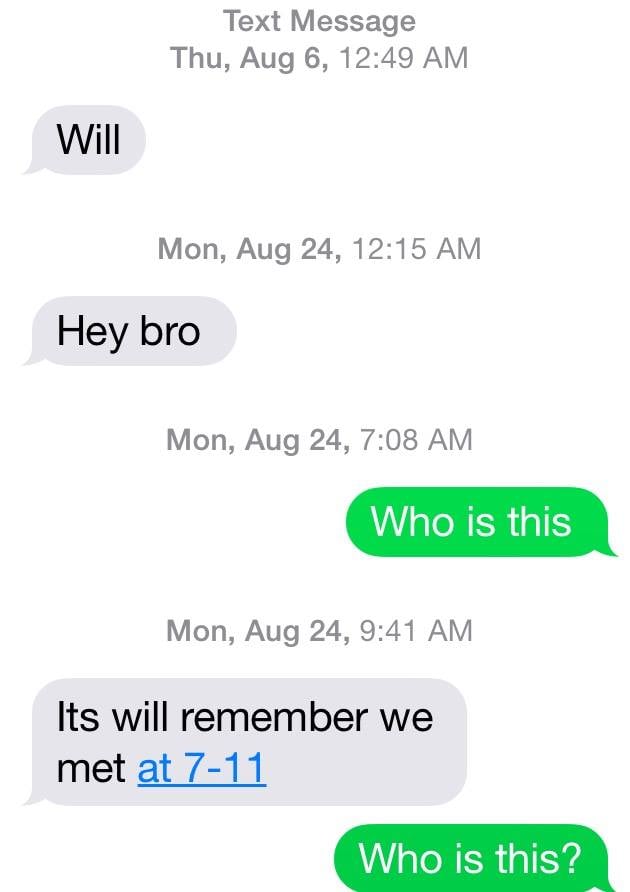 The first texts . . .