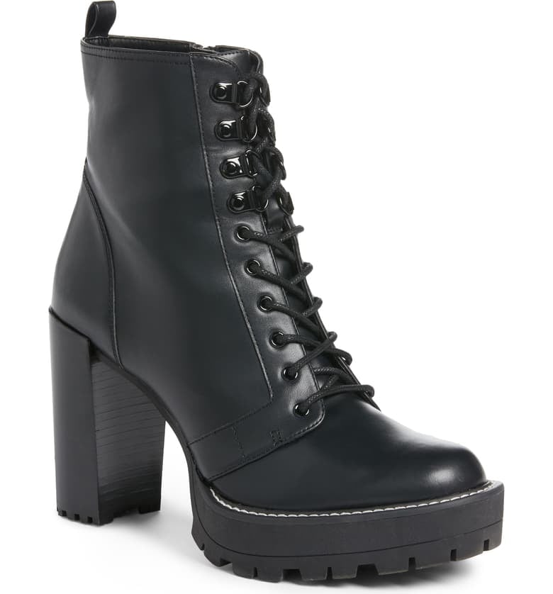 BP. x Claudia Sulewski Evie Lace Up Bootie Claudia Sulewski Made