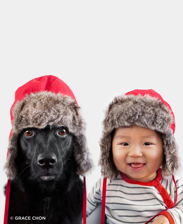 Matching baby and sale dog christmas outfits