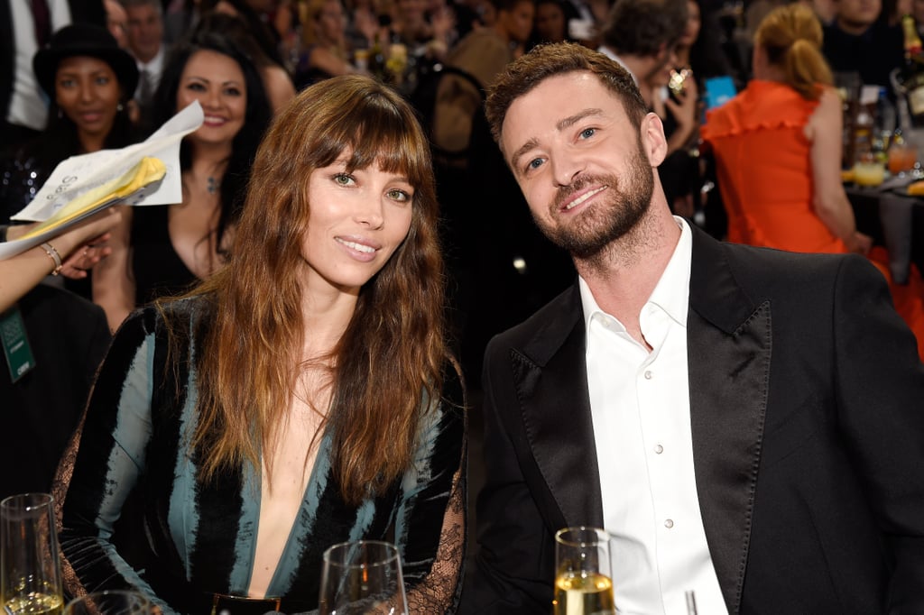 Justin Timberlake and Jessica Biel at 2017 Critics' Choice