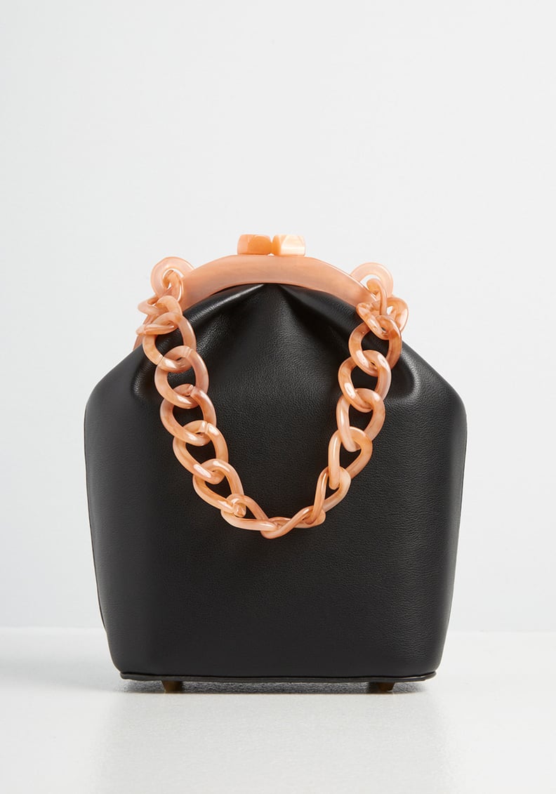 ModCloth Lusting Over Leather and Lucite Bag