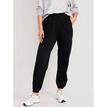 Extra High-Waisted Straight Ankle Sweatpants for Women