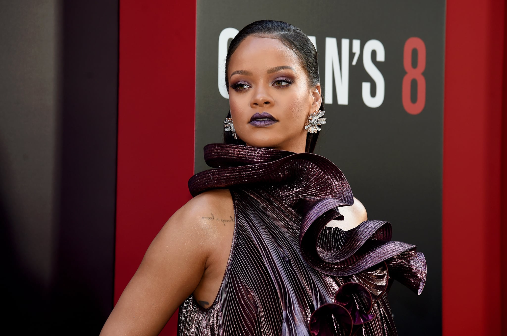 Rihanna S Ocean S 8 Premiere Dress Popsugar Fashion