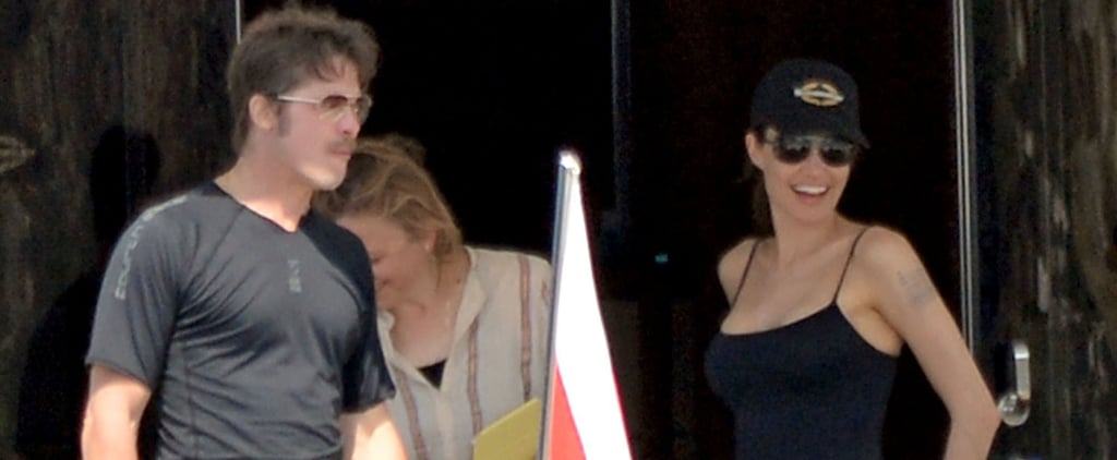Brad Pitt and Angelina Jolie on a Yacht in Malta | Pictures