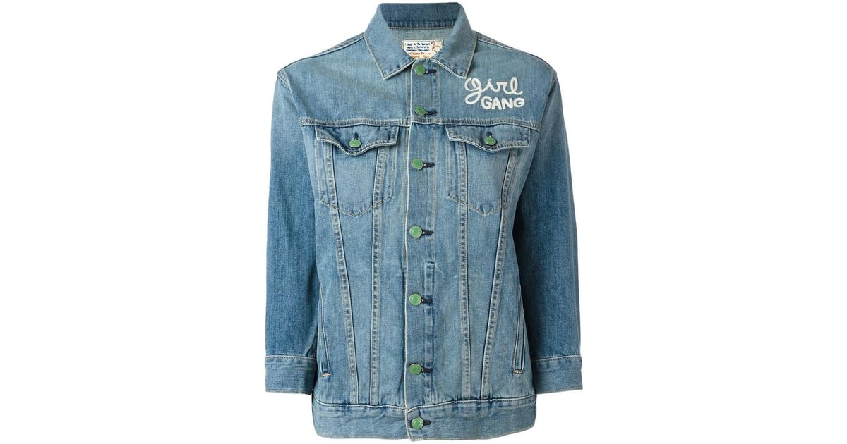 A "Girl Gang" Denim Jacket to Show Solidarity During the March What