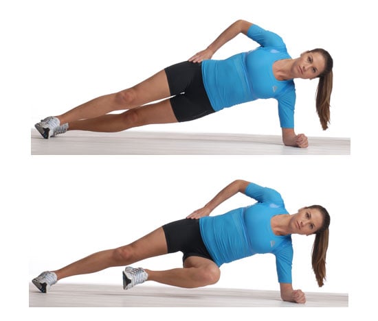 Side Plank With Marching