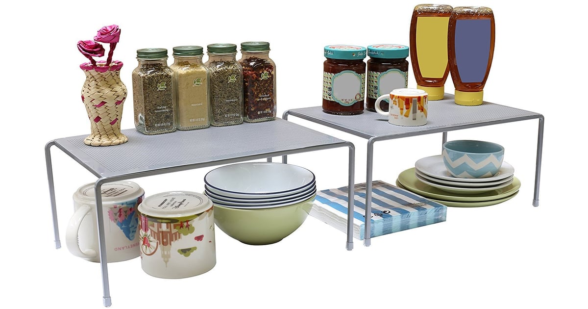 DecoBros Expandable Stackable Kitchen Shelf Organizer ...