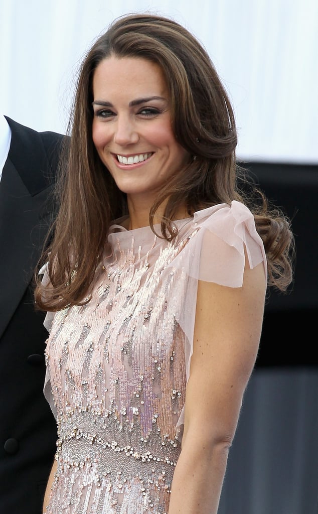 Kate's glossy, slightly waved blow dry shone at the ARK 10th Anniversary Gala Dinner in 2011.
Kate's glossy, slightly waved blow dry shone at the ARK 10th Anniversary Gala Dinner in 2011.
