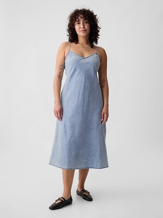 Best Denim Midi Dress