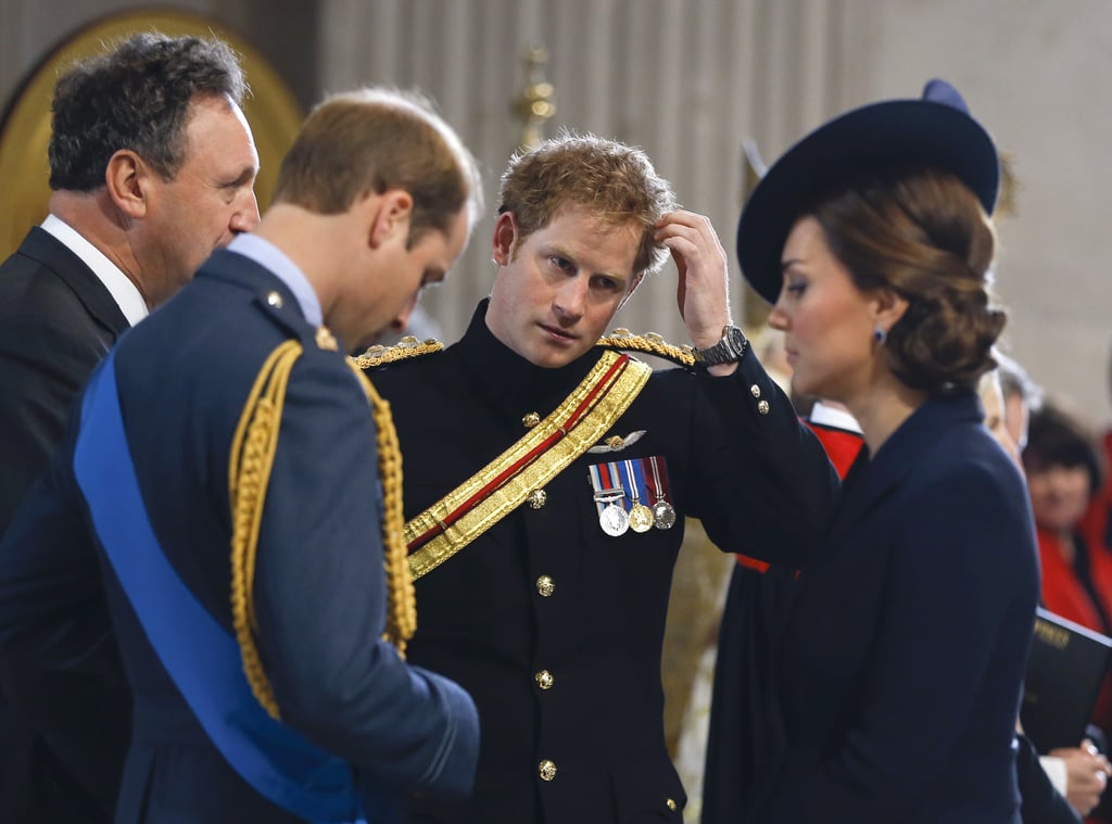 Kate Middleton and Prince William at St. Paul's Cathedral