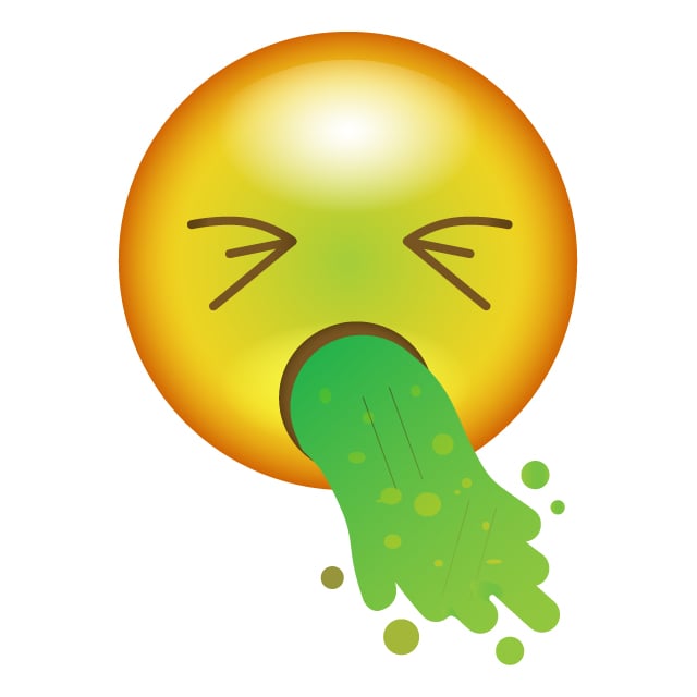 Image result for vomit emoji
