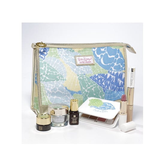lilly pulitzer estee lauder makeup bag