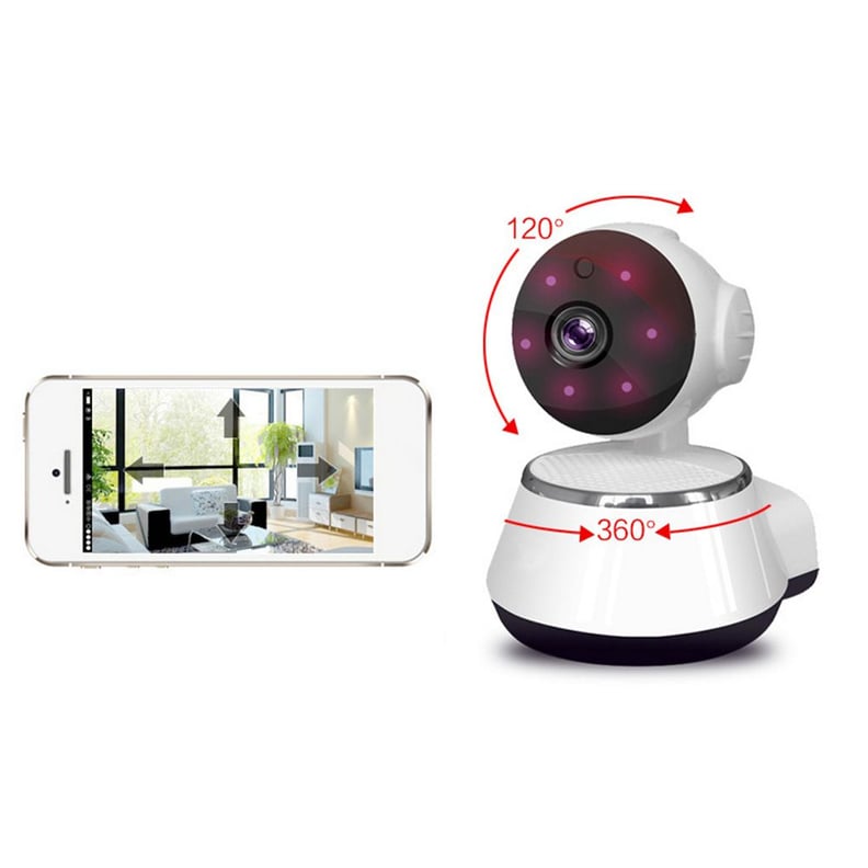 Wireless WiFi Video Baby Monitor With 2-Way Audio