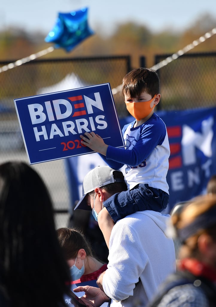 Crowds Celebrate Joe Biden and Kamala Harris's Win | Photos