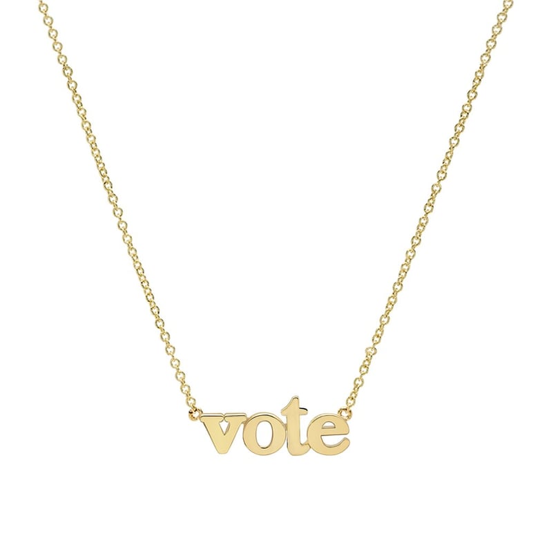 Jennifer Meyer Vote Necklace