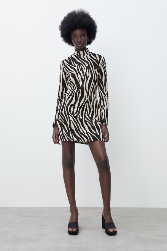 Zara Printed Short Dress