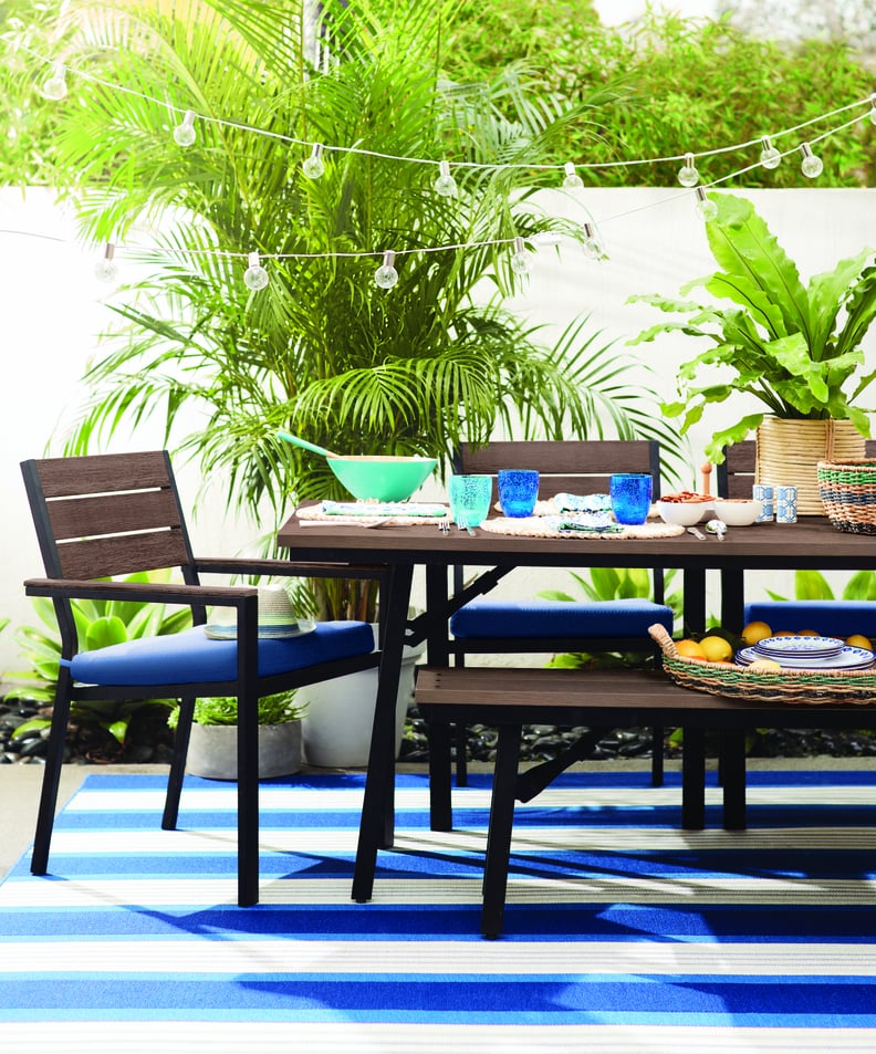 Global Blues Outdoor Dining Room