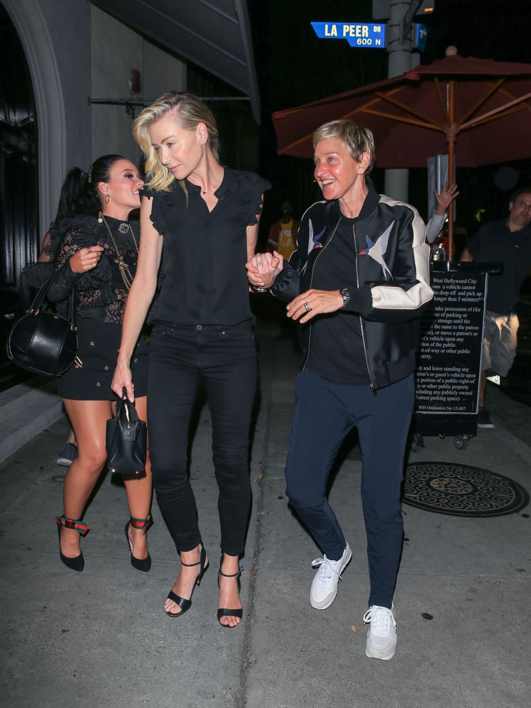 Cute Portia de Rossi and Ellen DeGeneres Pictures