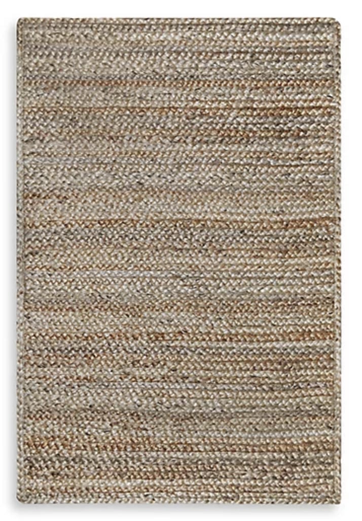 Bee & Willow Fireside Jute Braided Accent Rug Minimalist DormRoom