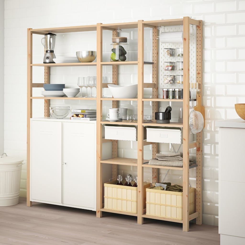 Ivar 3-Section Cabinet and Shelves