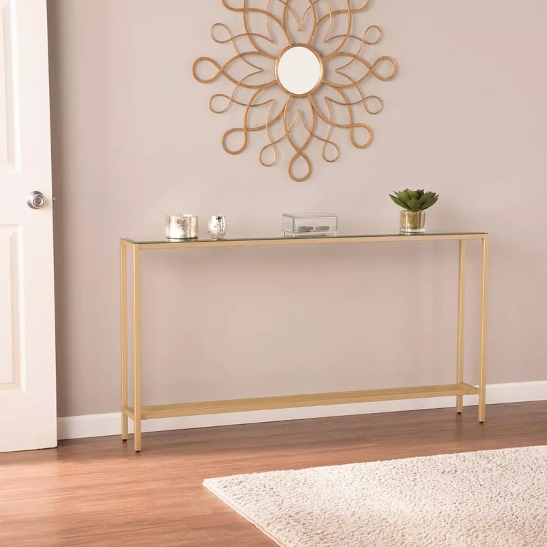 A Narrow Console Table: Aiden Lane Dillard Console Table