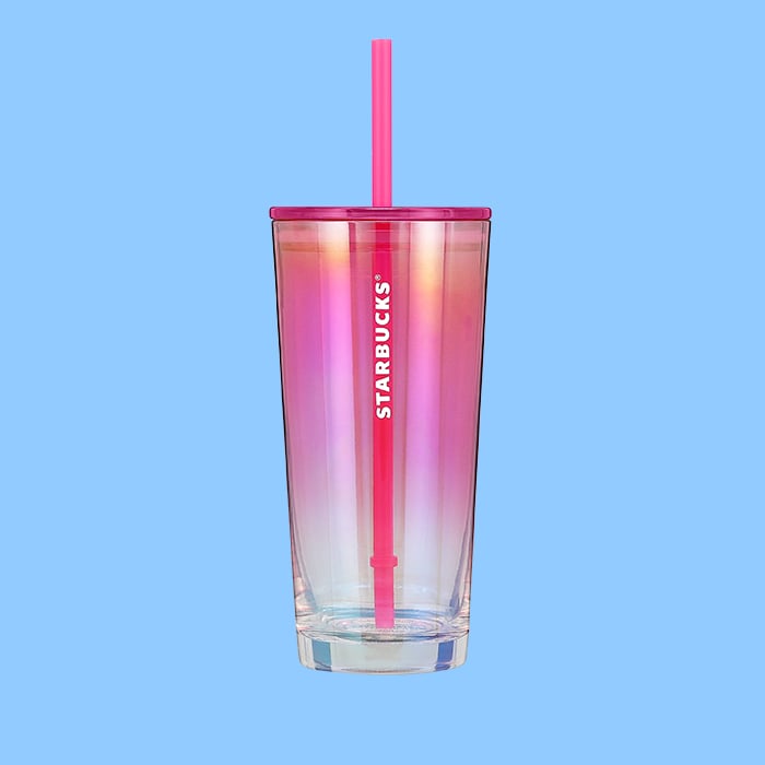 Starbucks Pink/Orange Ombre Stainless Steel Cold Drink Cup