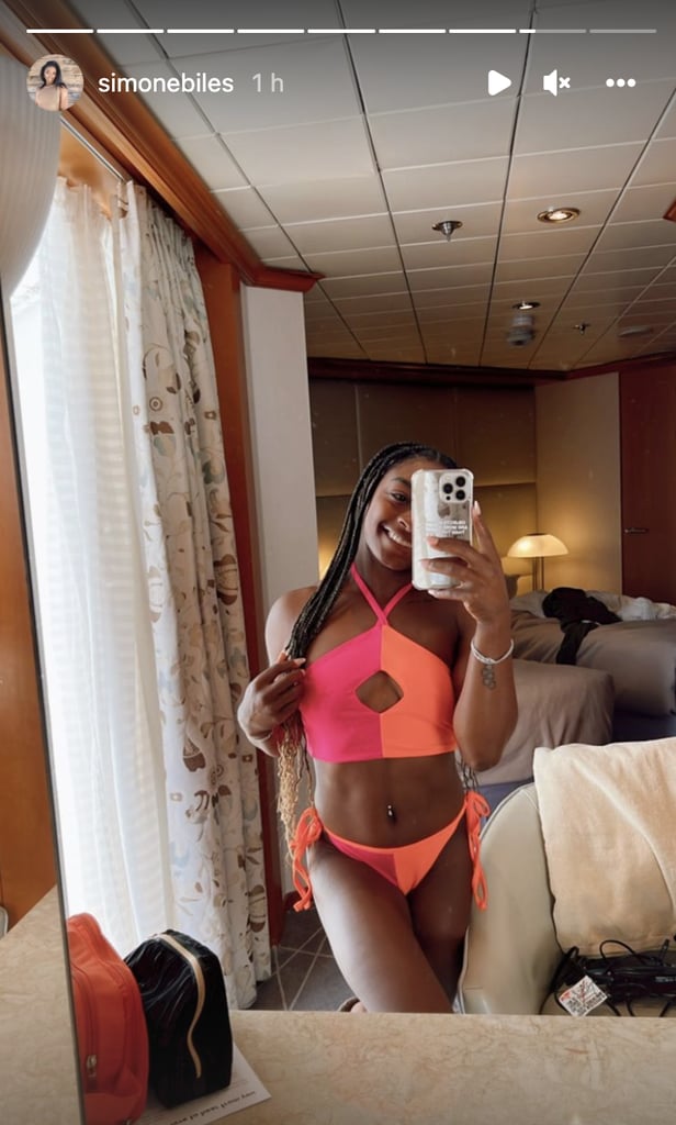 Simone Biles's Bikini on Instagram