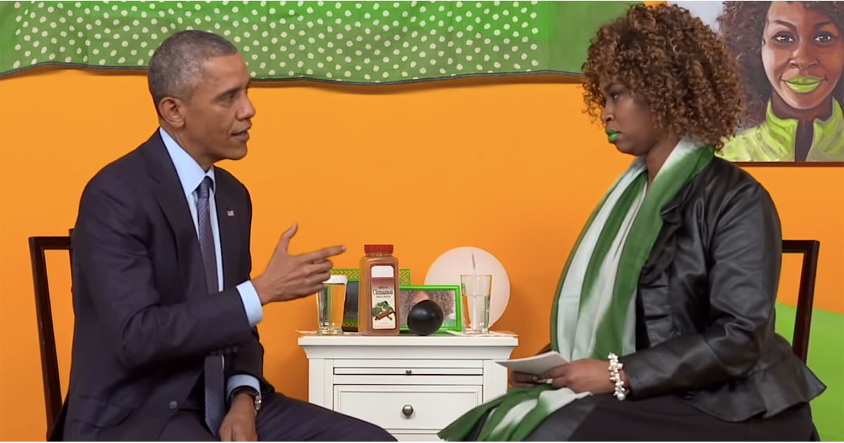 GloZell Green and YouTubers Interview President Obama POPSUGAR Celebrity