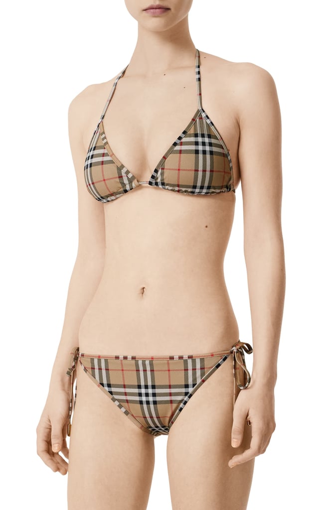 Burberry Cobb Vintage Check Two-Piece Swimsuit