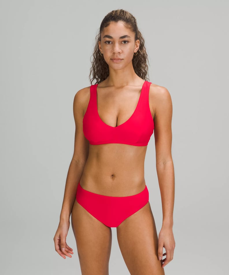 A Sporty Top: Lululemon Waterside V Swim Top C/D Cup