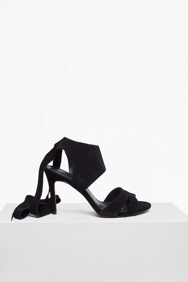 French Connection Fearne Suede Ankle Wrap Heels