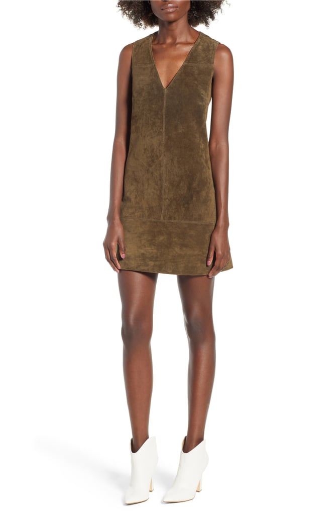 BLANKNYC Suede Shift Dress