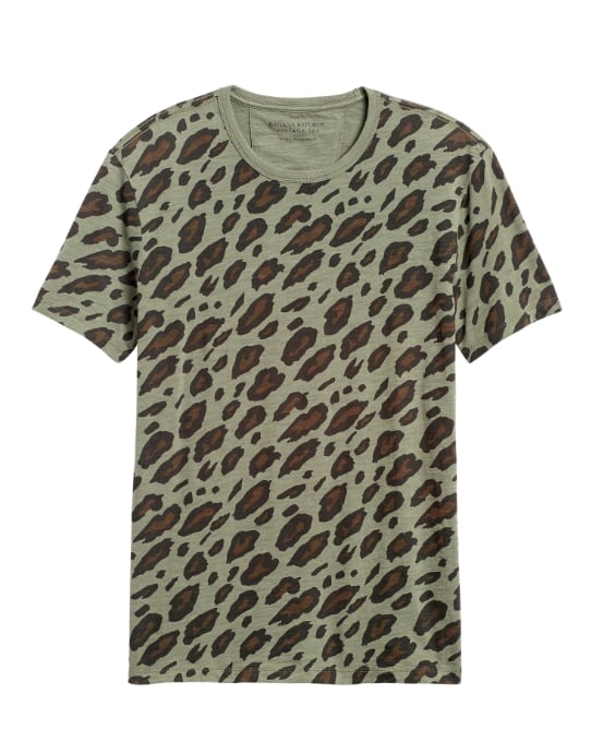 Leopard Camo Graphic T-Shirt