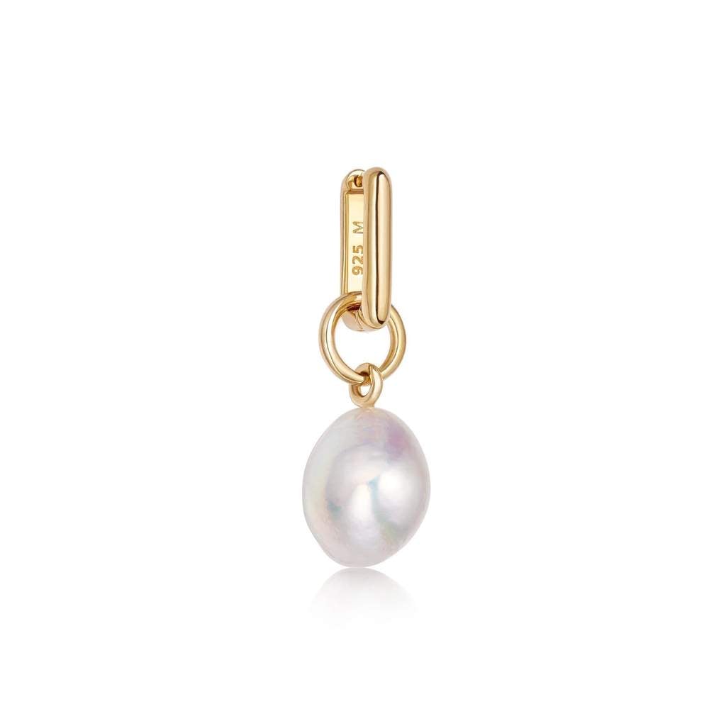 Missoma Baroque Pearl Single Ovate Earring